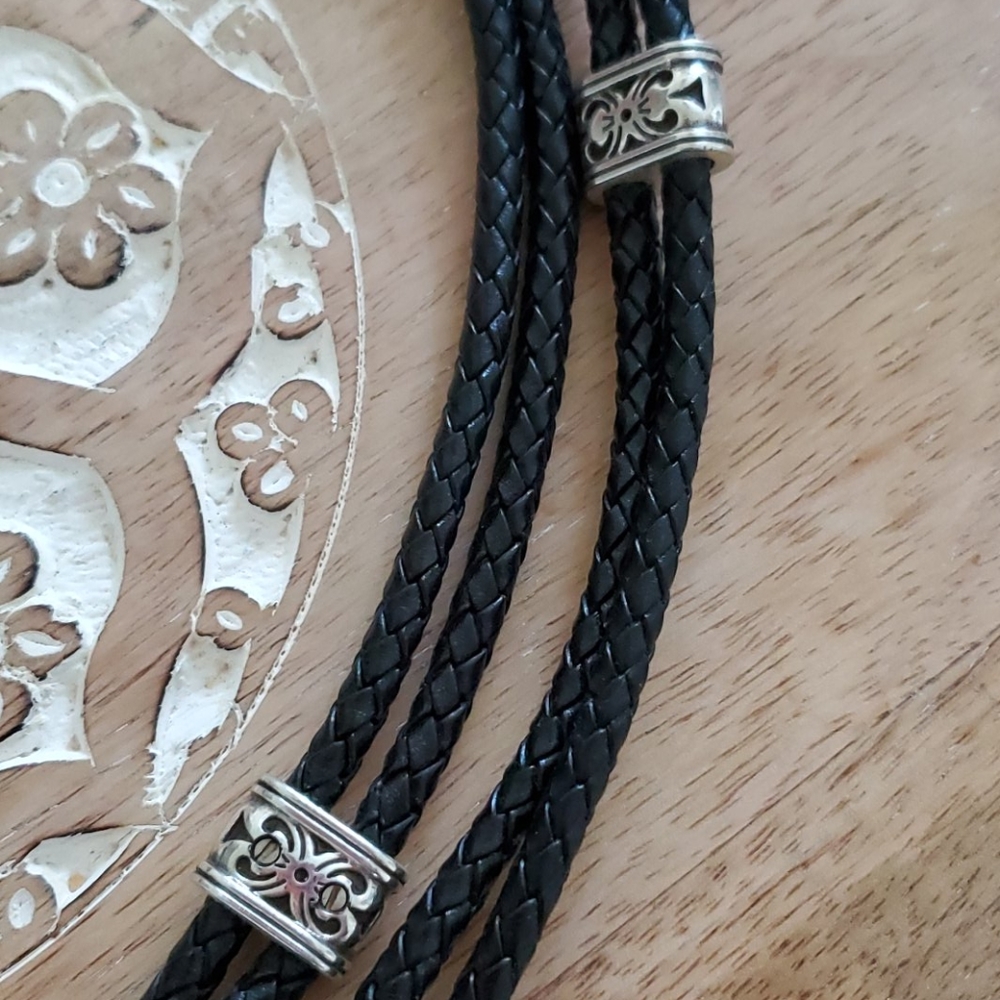 Brighton Retired Rope Belt Black - Picture 4 of 6